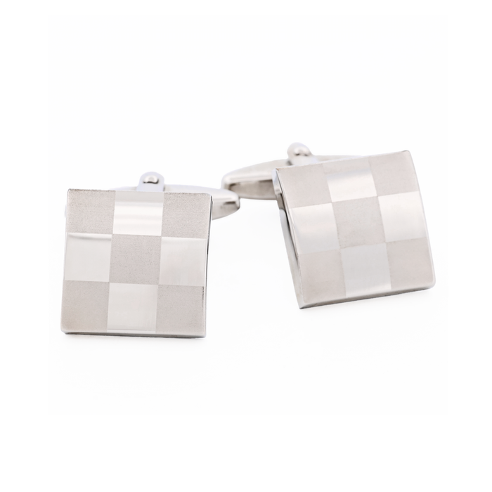 Rhodium Plated Cufflinks