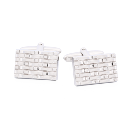 Rhodium Plated Cufflinks