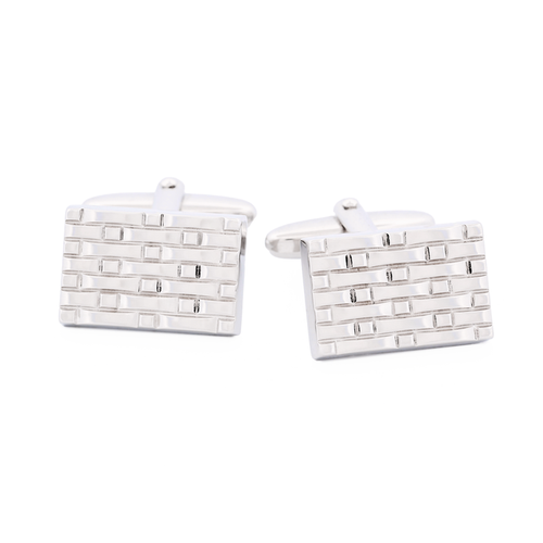 Rhodium Plated Cufflinks