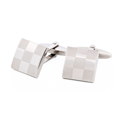 Rhodium Plated Cufflinks