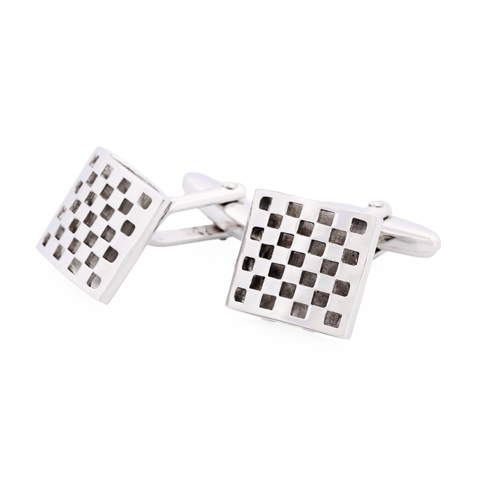 Rhodium Plated Cufflinks
