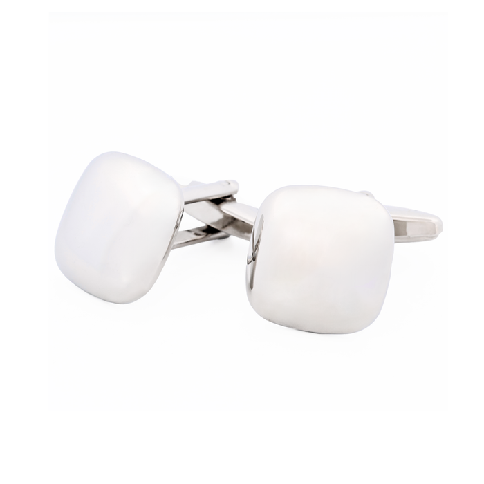 Rhodium Plated Cufflinks