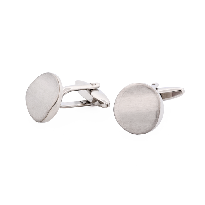 Rhodium Plated Cufflinks