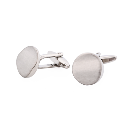 Rhodium Plated Cufflinks
