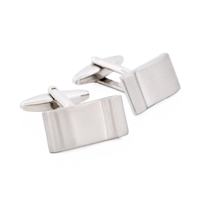 Rhodium Plated Cufflinks