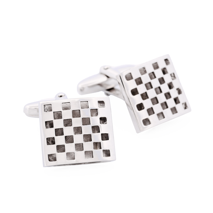 Rhodium Plated Cufflinks
