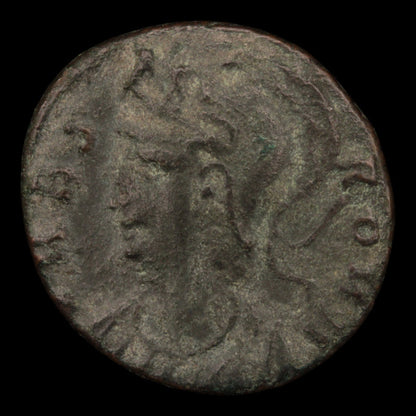 Rome, Constantine I or Sons, Urbs Roma with Soldiers Reverse - 332 to 340 CE - Roman Empire