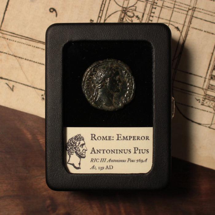 Rome, Emperor Antoninus Pius, Bronze As, Pax Reverse - 139 CE - Roman Empire