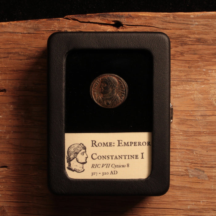 Rome, Emperor Constantine the Great, Bronze, Jupiter Reverse - 326 to 327 CE - Roman Empire