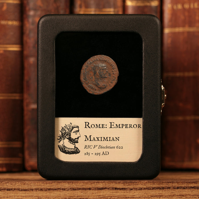 Rome, Emperor Maximian, BI Antoninianus, Hercules (Greek Hero) - 285 to 295 CE - Roman Empire