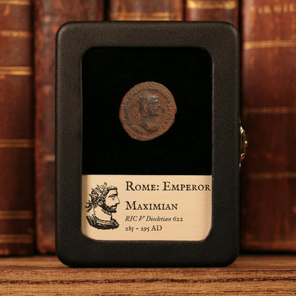 Rome, Emperor Maximian, BI Antoninianus, Hercules (Greek Hero) - 285 to 295 CE - Roman Empire