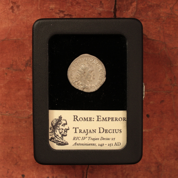 Rome, Emperor Trajan Decius, Antoninianus (Two Pannoniae Reverse) - 249 to 251 CE - Roman Empire