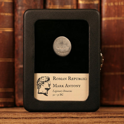 Rome, Mark Antony, Budget Grade Legionary Denarius - 32 to 31 BCE - Roman Republic