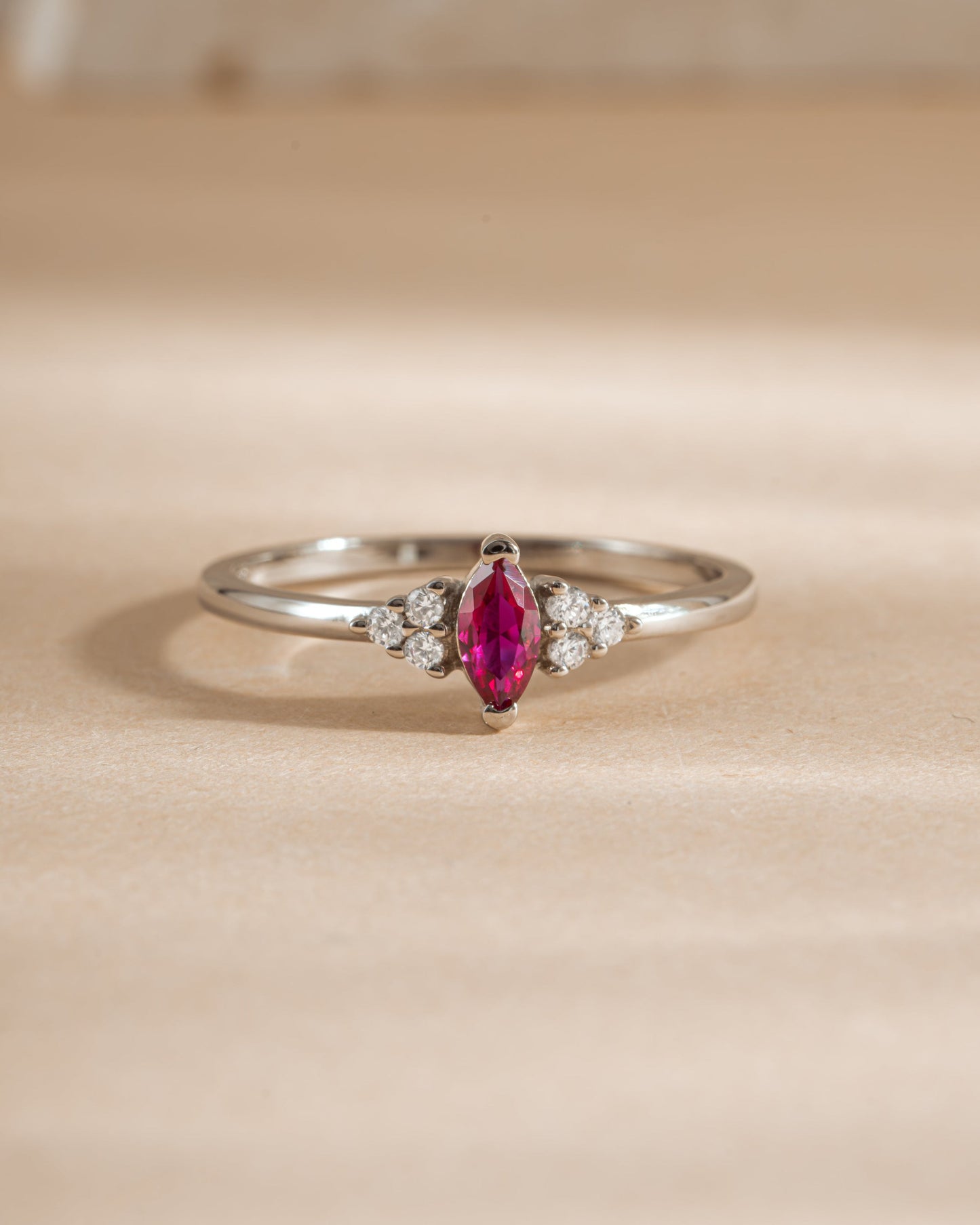 Ruby Marquise Ring