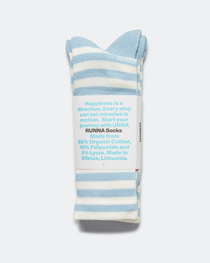 RUNNA Socks 2-Pack - Baby Blue