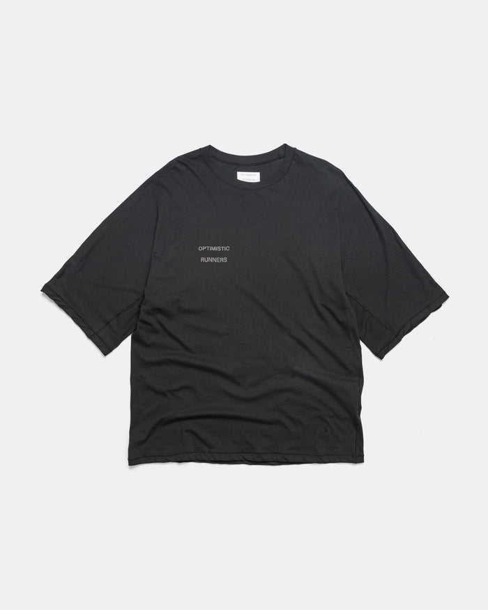 Running Cotton T-shirt - Black