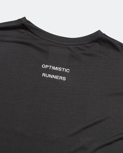 Running Cotton T-shirt - Black