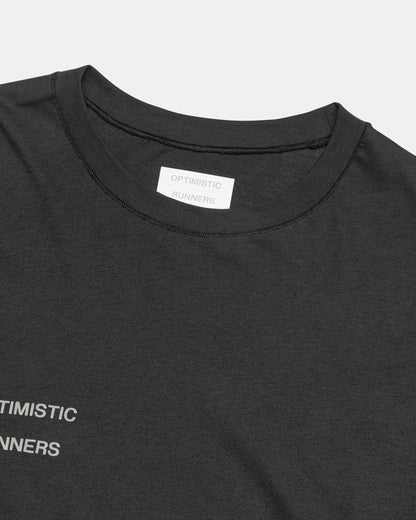 Running Cotton T-shirt - Black