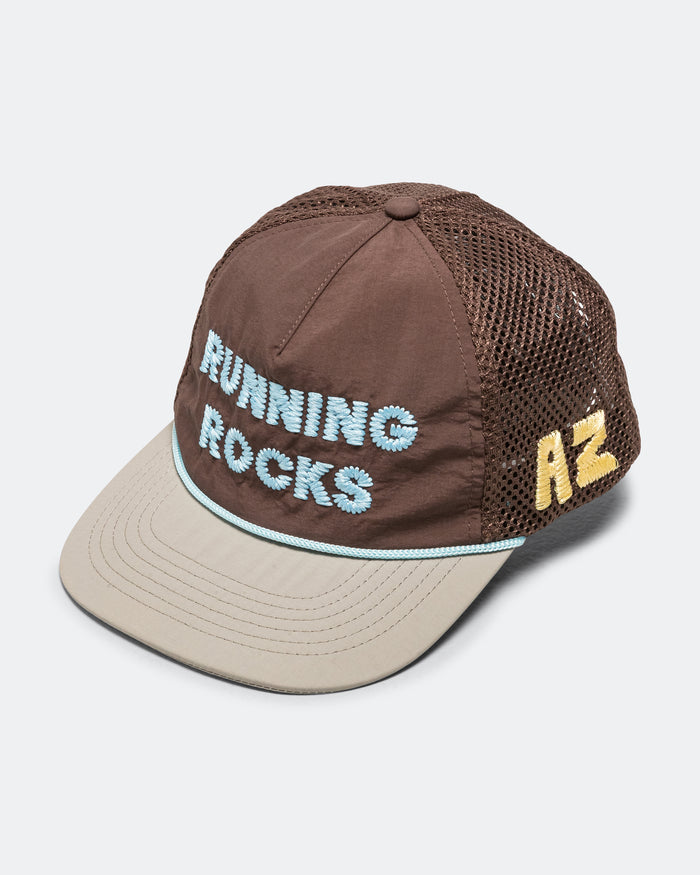 Running Rocks Trucker - Brown