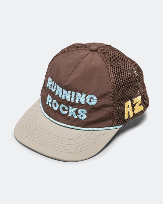 Running Rocks Trucker - Brown
