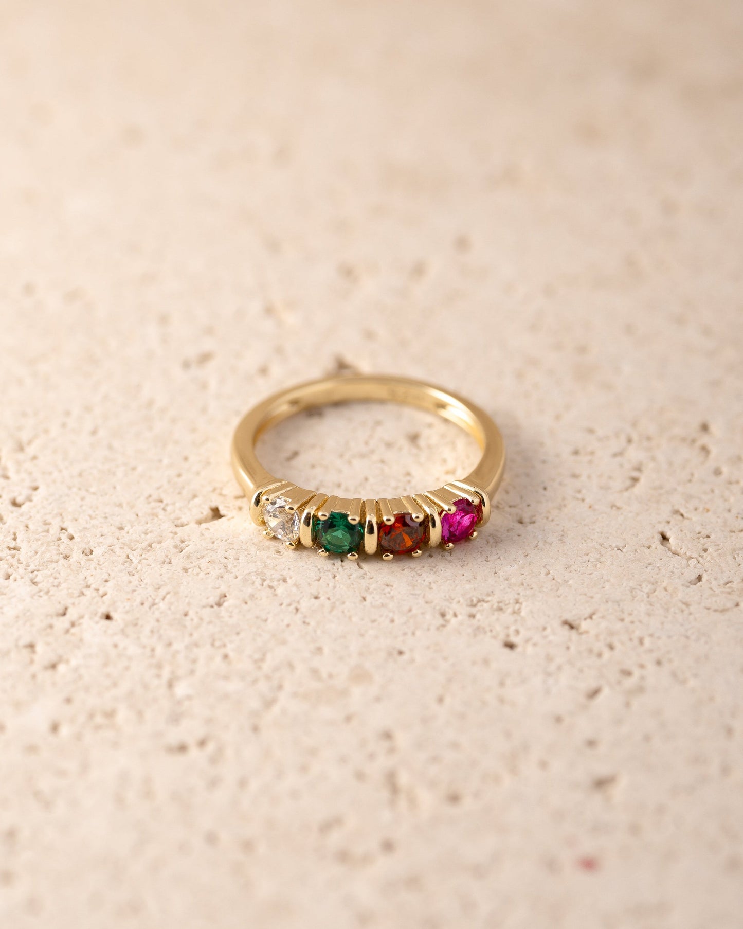 Custom Birthstone Ring