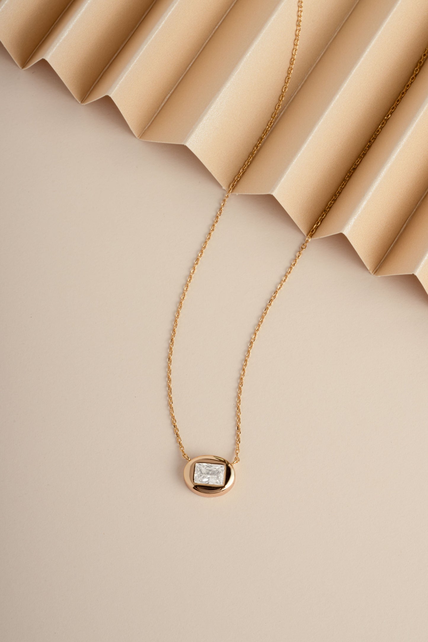 Valerie Bubble Bezel Necklace