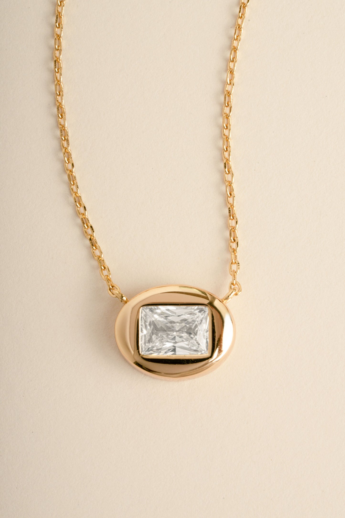 Valerie Bubble Bezel Necklace
