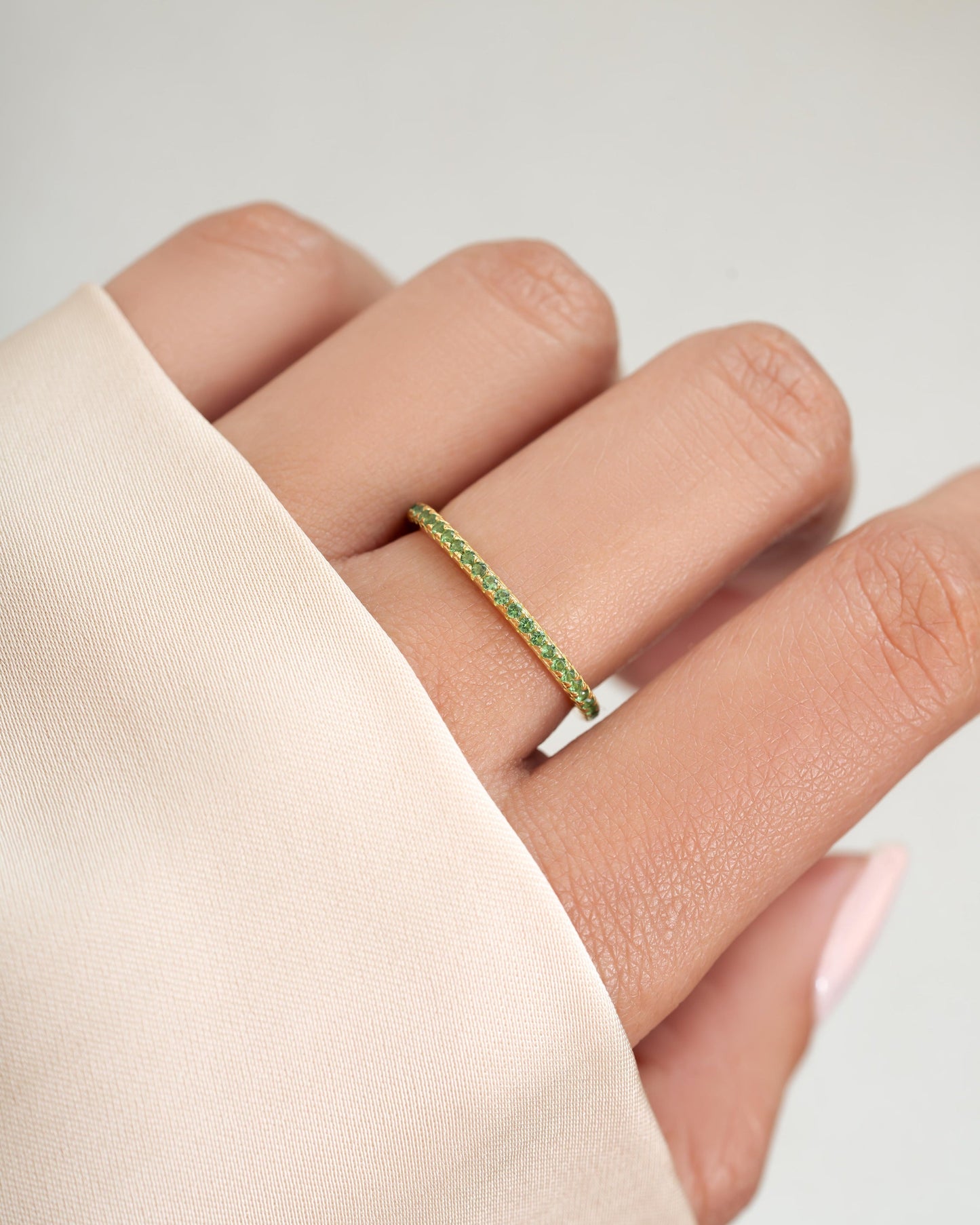 Emerald Eternity Ring