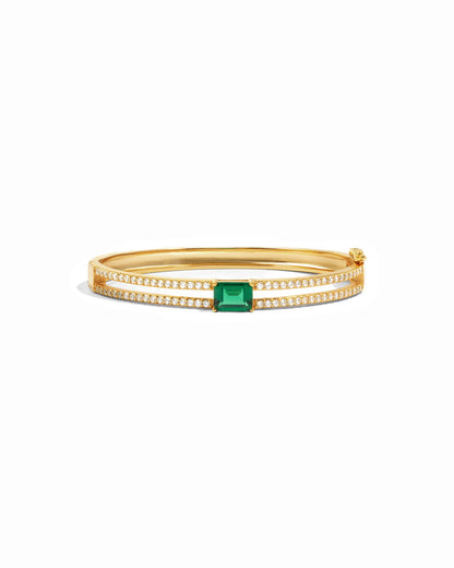 Emerald Pavé Bangle