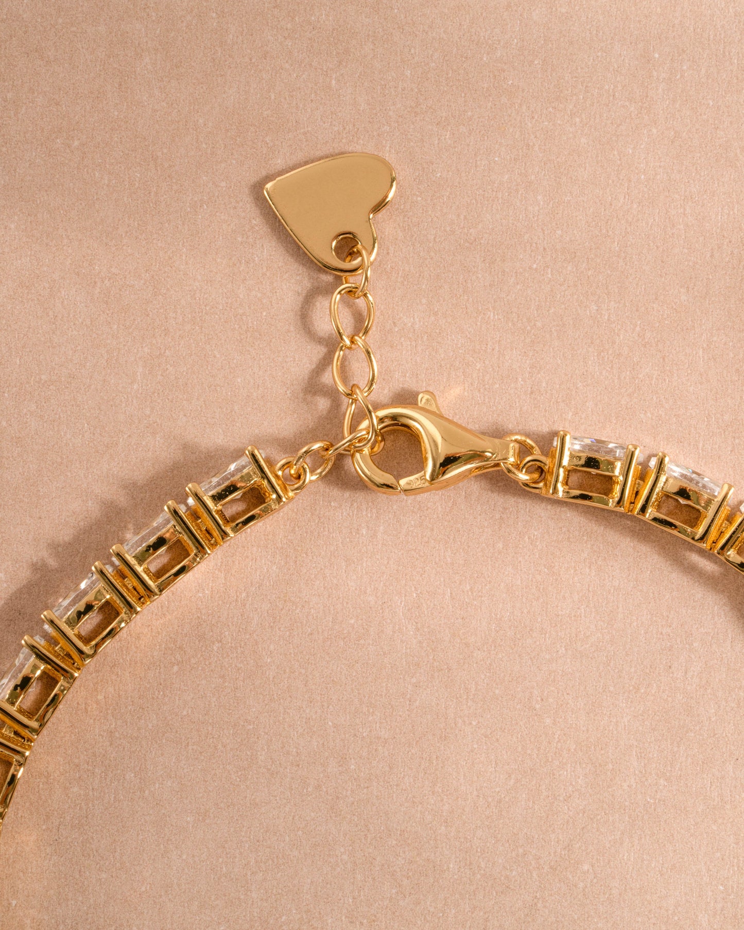 Oval Stone Tennis Bracelet
