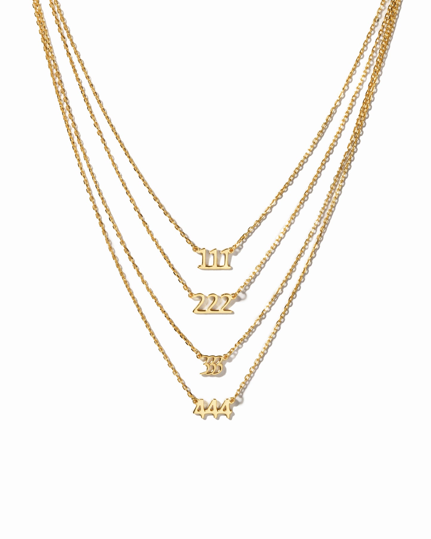 333 Ready to Ship Angel Number Necklace
