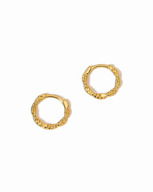 8mm Spiral Huggie