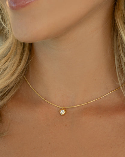 Stephy Heart Pendant Necklace