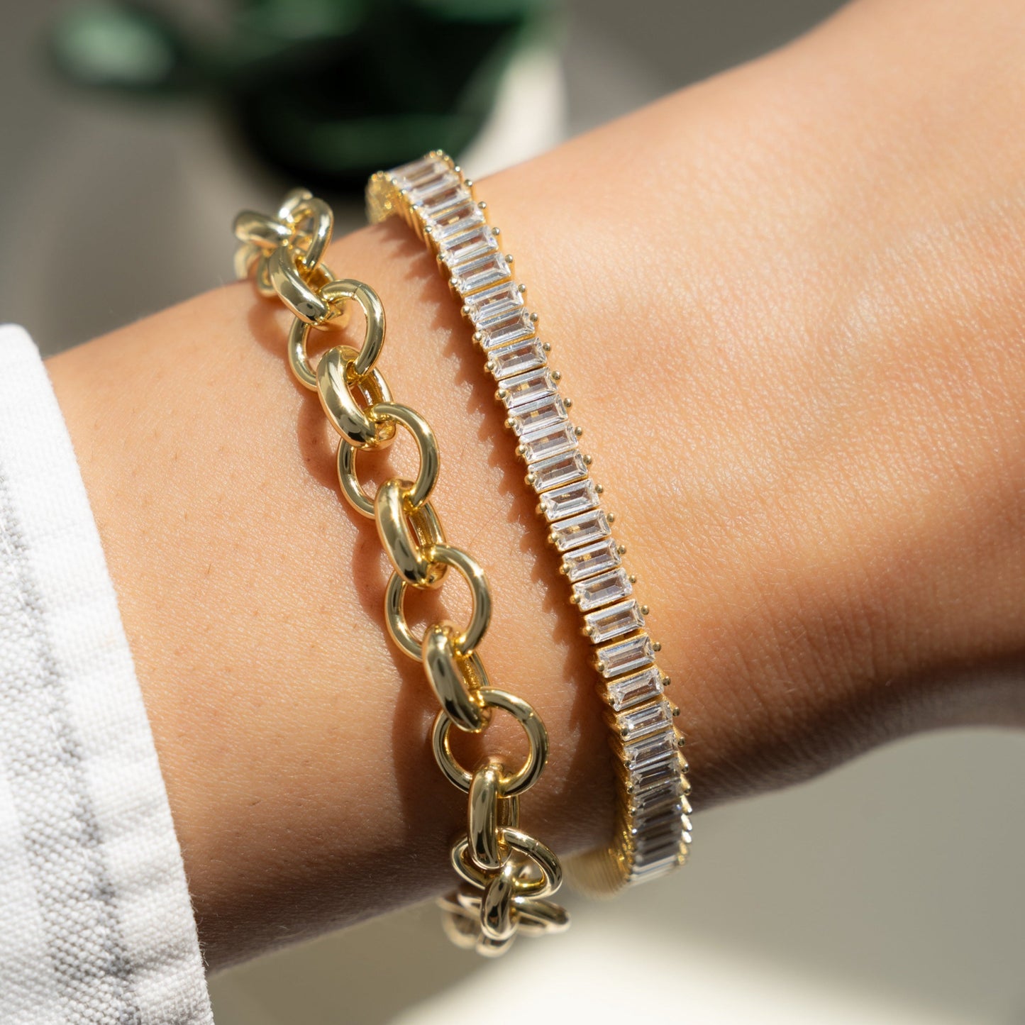 Round Link Bracelet