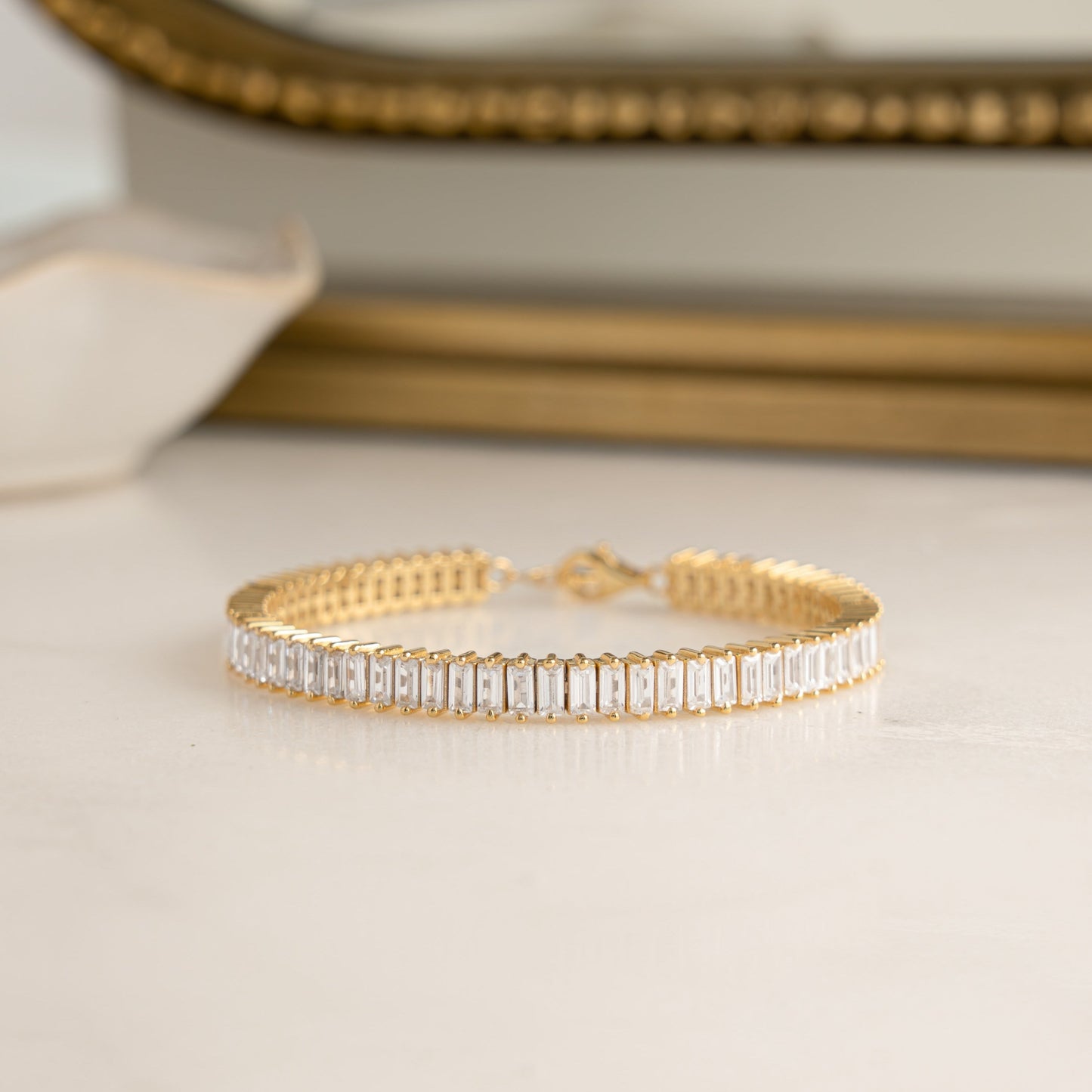 Julie Baguette Tennis Bracelet