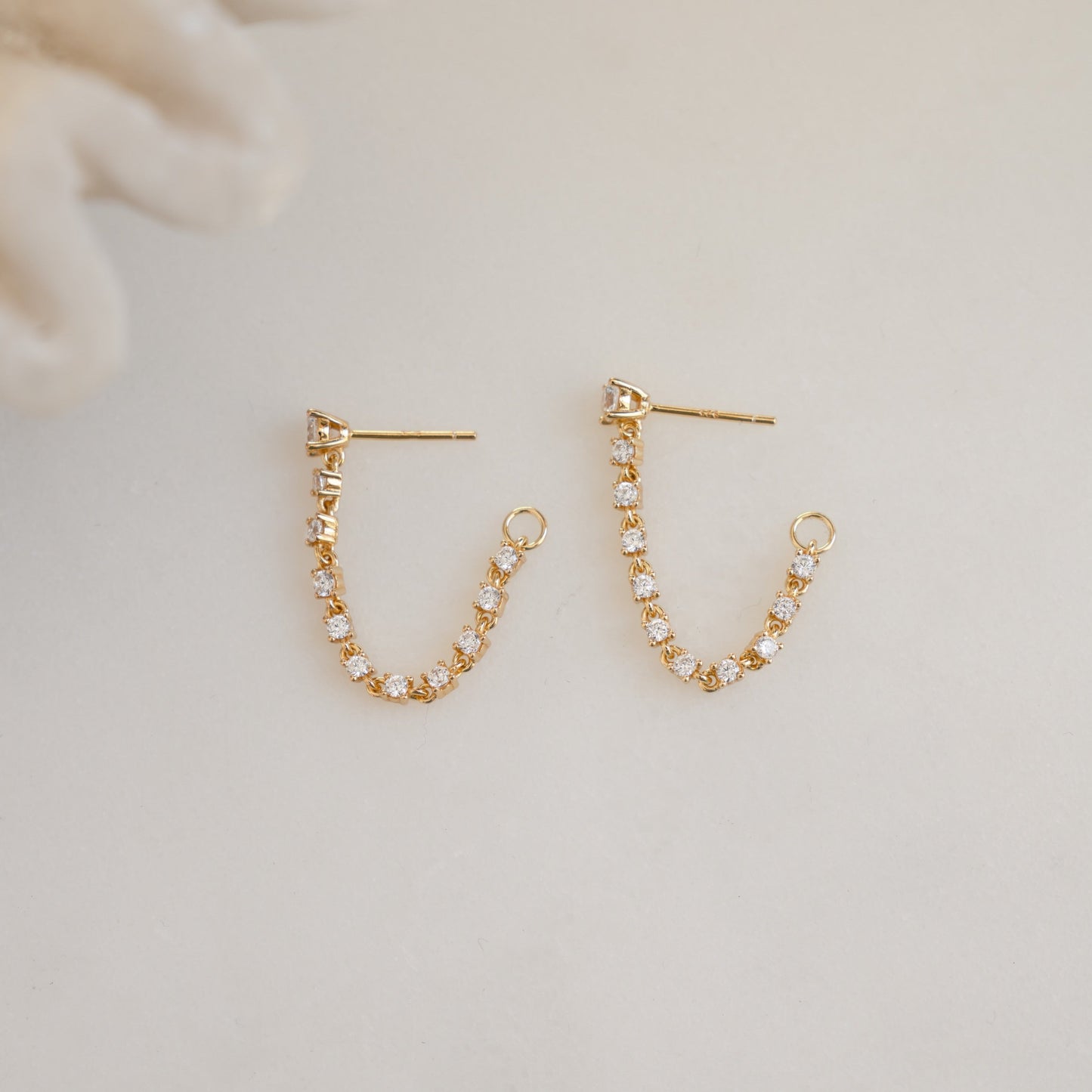 Tennis Chain Link Studs