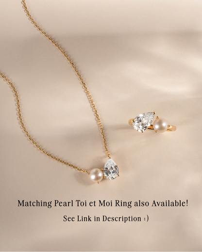 Toi et Moi Pearl Necklace