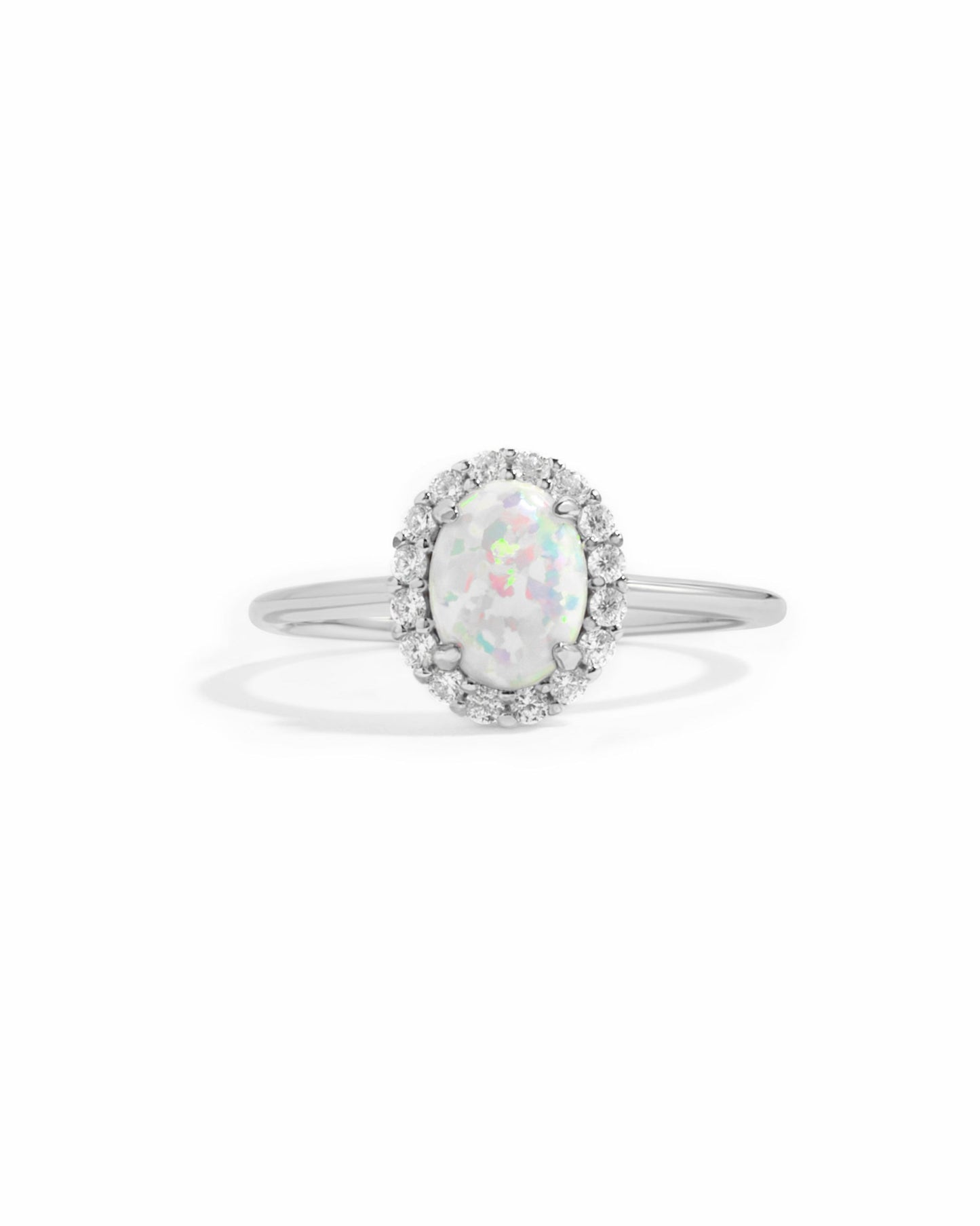 Oval Opal Ring