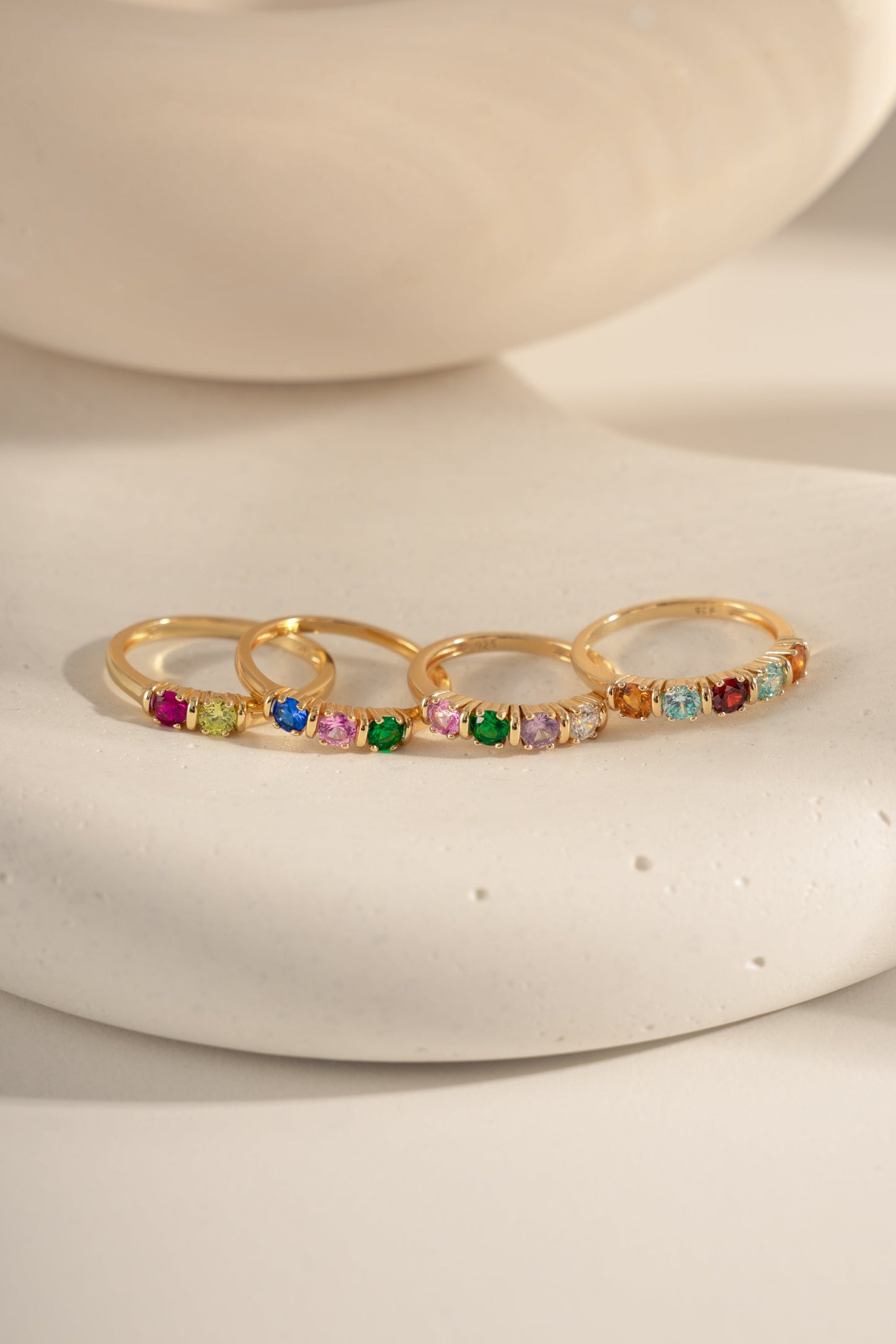 Custom Birthstone Ring