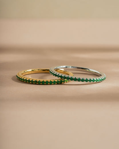 Emerald Eternity Ring
