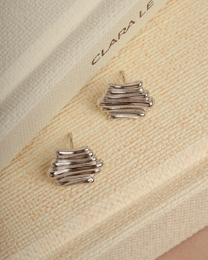 Scribble Stud Earrings