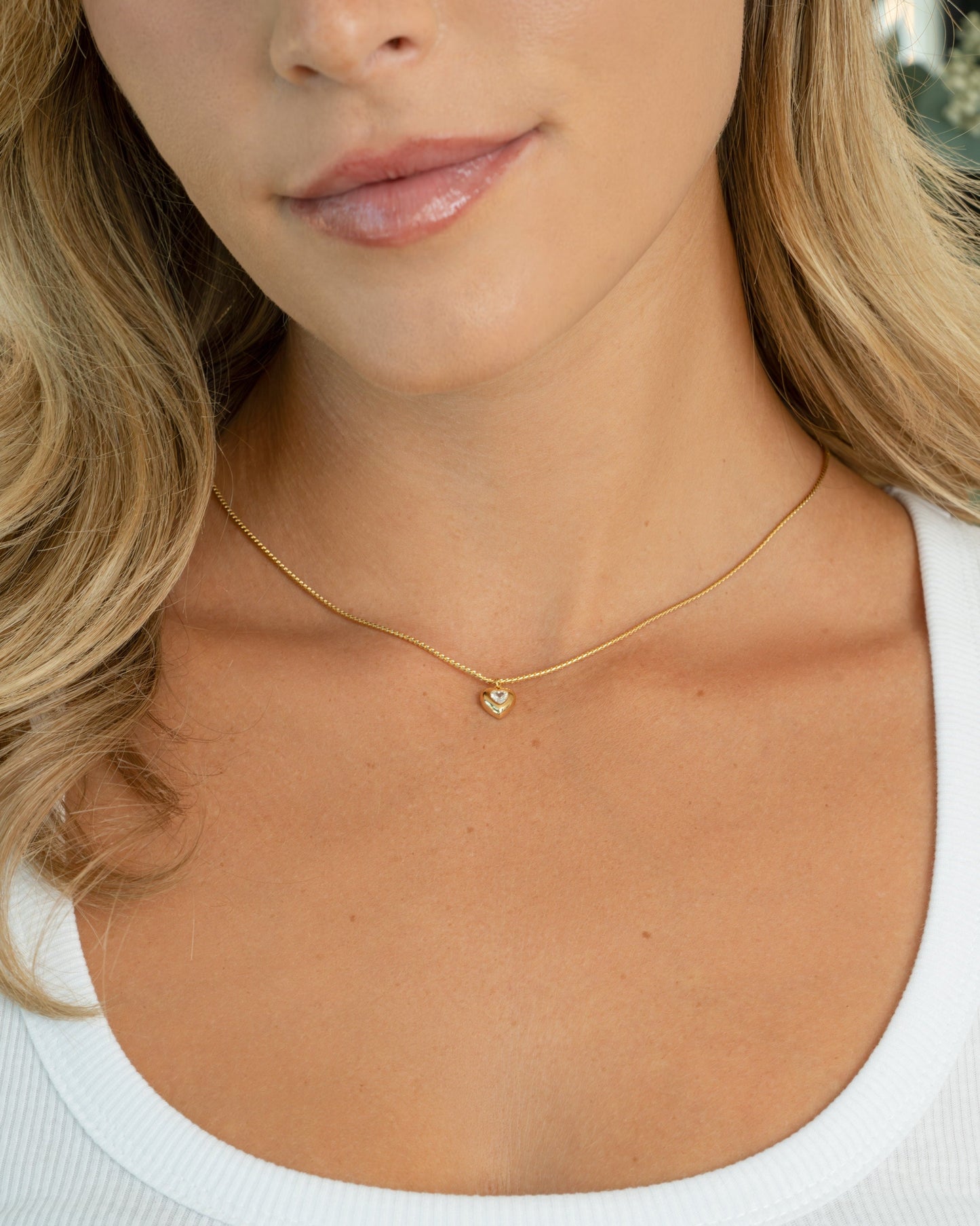 Stephy Heart Pendant Necklace