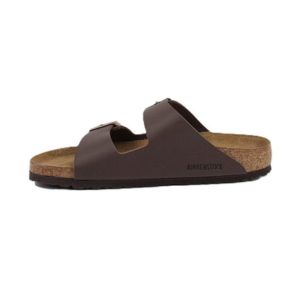 Sandalia Birkenstock Arizona Bf Dark Brown N Unisex