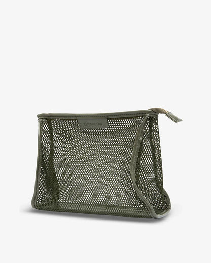 SANTORINI CASE LARGE | Khaki Mesh - Darling & Domain