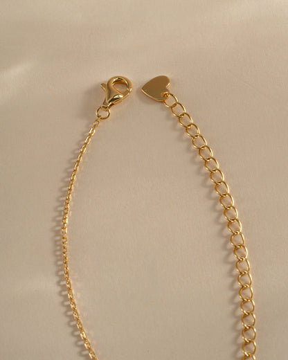 Sapphire Evil Eye Necklace