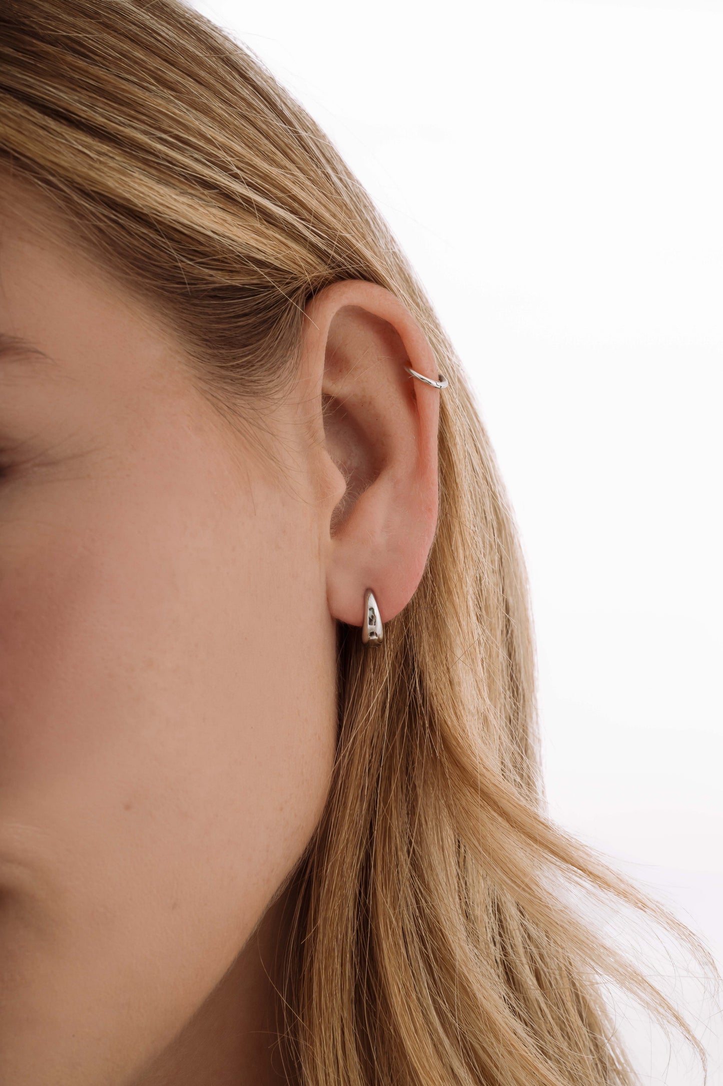 Zoe Huggie Hoops