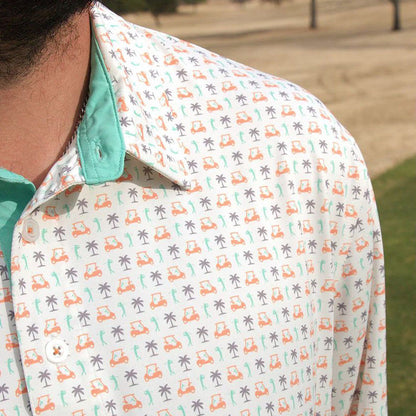 Southern Shirt Men's Par Fore Printed Polo