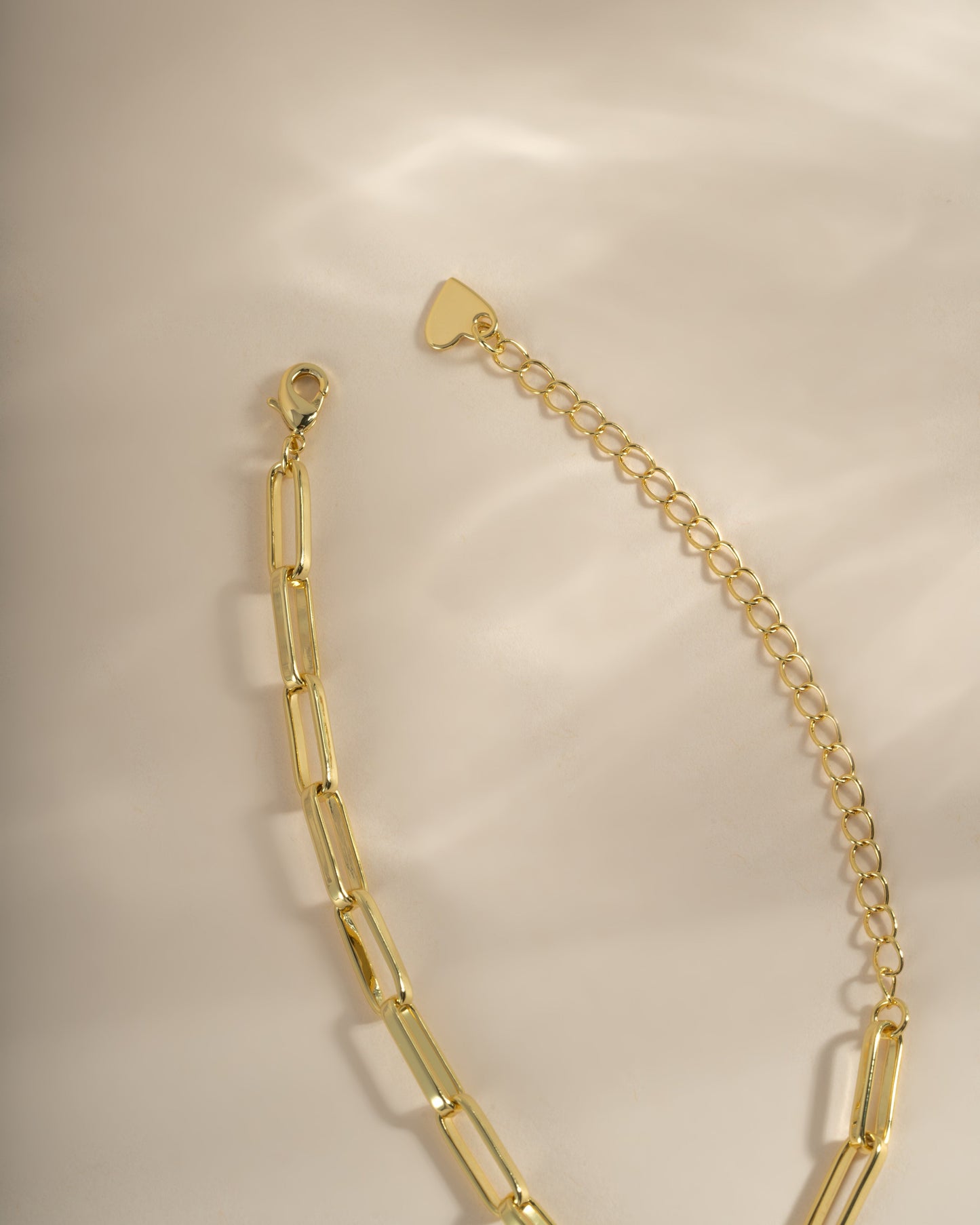 Square Paperclip Necklace
