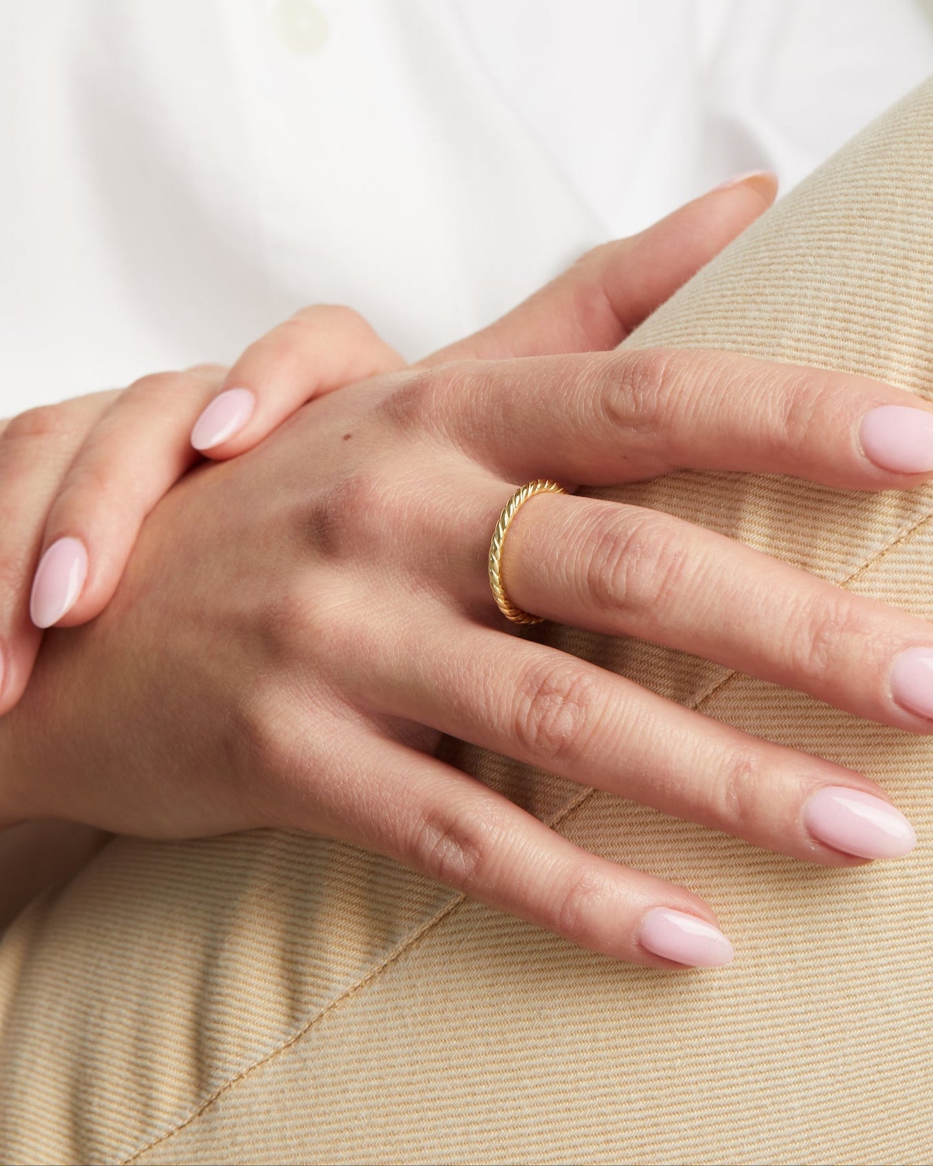 Thick Spiral Ring