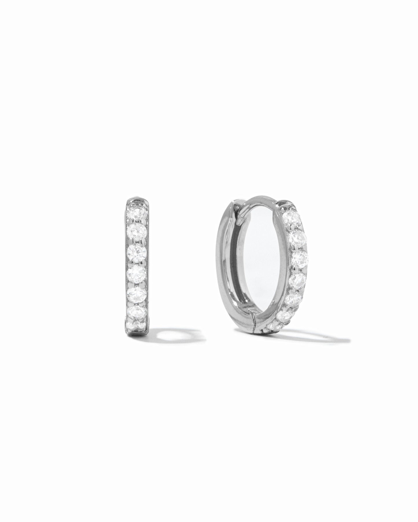 10mm Diamond Huggies (Multiple Sizes Available)